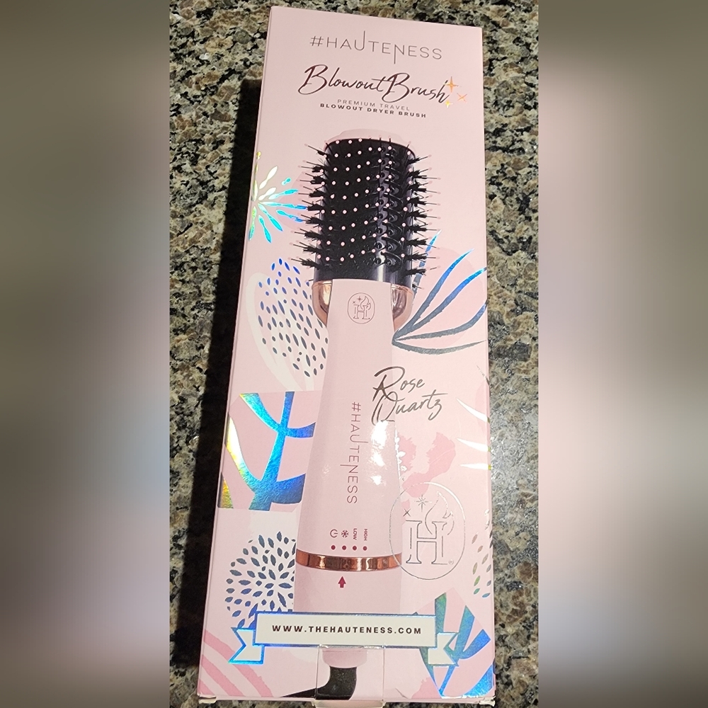Hauteness Pink & Rose Gold Blowout Brush